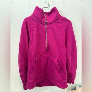 Lululemon Oversized Scuba Half Zip Long